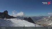 Archived webcam image showing Hintertux Glacier: "Gefrorene Wand" Summit on 12 Jul 2026 at 09:30