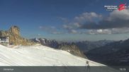 Archived webcam image showing Hintertux Glacier: "Gefrorene Wand" Summit on 12 Jul 2026 at 19:30