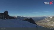 Archived webcam image showing Hintertux Glacier: "Gefrorene Wand" Summit on 13 Jul 2026 at 07:19