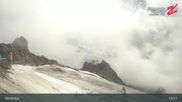 Archived webcam image showing Hintertux Glacier: "Gefrorene Wand" Summit on 29 Aug 2026 at 13:54