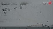 Archived webcam image showing Tuxer Fernerhaus at Hintertux Glacier on 10 Apr 2026 at 13:29