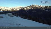 Archiviertes Webcam Bild: Bergstation Panoramabahn Elfer (1790m) am 13.03.2026 um 07:40 Uhr