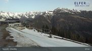 Archiviertes Webcam Bild: Bergstation Panoramabahn Elfer (1790m) am 12.04.2026 um 08:01 Uhr