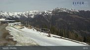 Archiviertes Webcam Bild: Bergstation Panoramabahn Elfer (1790m) am 12.04.2026 um 09:01 Uhr