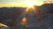 Archiviertes Webcam Bild: Stubaier Gletscher: Daunjochbahn am 26 Feb 2026 um 07:56 Uhr