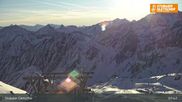 Archiviertes Webcam Bild: Stubaier Gletscher: Daunjochbahn am 26 Feb 2026 um 08:56 Uhr