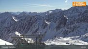 Archiviertes Webcam Bild: Stubaier Gletscher: Daunjochbahn am 26 Feb 2026 um 09:56 Uhr