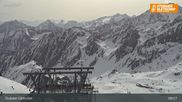Archiviertes Webcam Bild: Stubaier Gletscher: Daunjochbahn am 12.04.2026 um 09:02 Uhr