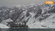 Archiviertes Webcam Bild: Stubaier Gletscher: Daunjochbahn am 12.04.2026 um 11:02 Uhr