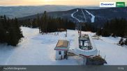 Archived webcam image showing Top Station at Hochficht Ski Resort on 26 Feb 2026 at 17:53