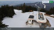 Archived webcam image showing Top Station at Hochficht Ski Resort on 24 Mar 2026 at 08:58