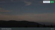 Archived webcam image showing Top Station at Hochficht Ski Resort on 27 Aug 2026 at 01:52