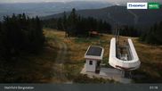 Archived webcam image showing Top Station at Hochficht Ski Resort on 28 Aug 2026 at 01:42