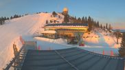 Archived webcam image showing Top Station Arber Gondola on 26 Feb 2026 at 07:40