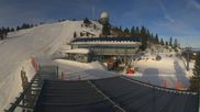 Archived webcam image showing Top Station Arber Gondola on 26 Feb 2026 at 08:40