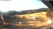 Archived webcam image showing base station at Hohenbogen mountain on 3 Aug 2026 at 07:24