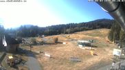 Archived webcam image showing base station at Hohenbogen mountain on 3 Aug 2026 at 08:24