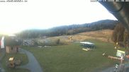 Archived webcam image showing base station at Hohenbogen mountain on 19 Sep 2026 at 06:54