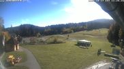 Archiviertes Webcam Bild: Hohenbogen: Talstation und Brünnlhang am 27.10.2026 um 12:28 Uhr