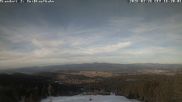 Archived webcam image showing Geisskopfbahn top station on Feb 26, 2026 at 4:01 PM