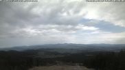Archived webcam image showing Geisskopfbahn top station on 18 Apr 2026 at 10:36