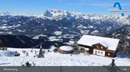 Archived webcam image showing Bischling - Werfenweng Ski Resort on 26 Feb 2026 at 11:05
