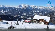 Archived webcam image showing Bischling - Werfenweng Ski Resort on 27 Feb 2026 at 11:35