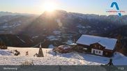 Archived webcam image showing Bischling - Werfenweng Ski Resort on 27 Feb 2026 at 17:35