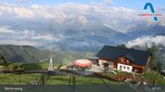 Archived webcam image showing Bischling - Werfenweng Ski Resort on 28 May 2026 at 07:44