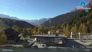 Archived webcam image showing Werfenweng Base Station 8 EUB   on 20 Oct 2026 at 15:41
