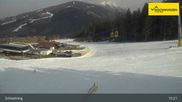 Archived webcam image showing Hochwurzen: Base Station on 18 Mar 2026 at 15:31