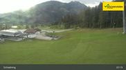 Archived webcam image showing Hochwurzen: Base Station on 9 May 2026 at 07:07