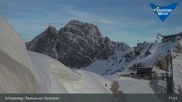 Archived webcam image showing Dachstein Top Station on 26 Feb 2026 at 17:30