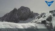 Archived webcam image showing Dachstein Top Station on 12 Apr 2026 at 11:54