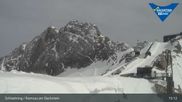 Archived webcam image showing Dachstein Top Station on 12 Apr 2026 at 15:54