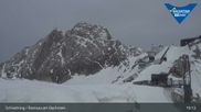 Archived webcam image showing Dachstein Top Station on 12 Apr 2026 at 19:54