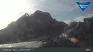 Archived webcam image showing Dachstein Top Station on 27 Aug 2026 at 08:51