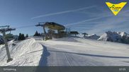Archived webcam image showing Planai Top Station on 28 Feb 2026 at 08:59