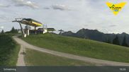 Archived webcam image showing Planai Top Station on 7 Jul 2026 at 19:06