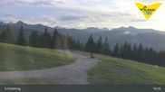 Archived webcam image showing Planai Top Station on 26 Aug 2026 at 19:48