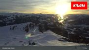Archived webcam image showing Kitzbüheler Hornköpfl Mountain on Feb 26, 2026 at 5:21 PM
