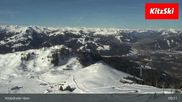Archived webcam image showing Kitzbüheler Hornköpfl Mountain on 5 Apr 2026 at 09:18