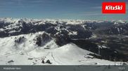 Archived webcam image showing Kitzbüheler Hornköpfl Mountain on 5 Apr 2026 at 11:18