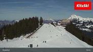 Archived webcam image showing Hahnenkamm Mountain on 26 Feb 2026 at 13:02