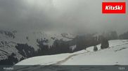 Archiviertes Webcam Bild: Kitzbühel: Hahnenkamm Berg am 12.04.2026 um 13:01 Uhr