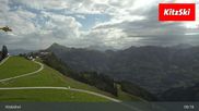 Archived webcam image showing Hahnenkamm Mountain on 17 Jun 2026 at 09:07
