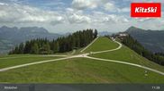 Archiviertes Webcam Bild: Kitzbühel: Hahnenkamm Berg am 17.06.2026 um 11:14 Uhr