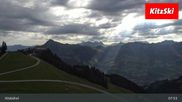 Archived webcam image showing Hahnenkamm Mountain on 4 Jul 2026 at 08:21