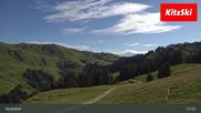 Archived webcam image showing Hahnenkamm Mountain on 4 Jul 2026 at 17:21