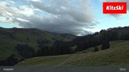 Archived webcam image showing Hahnenkamm Mountain on 2 Sep 2026 at 19:19